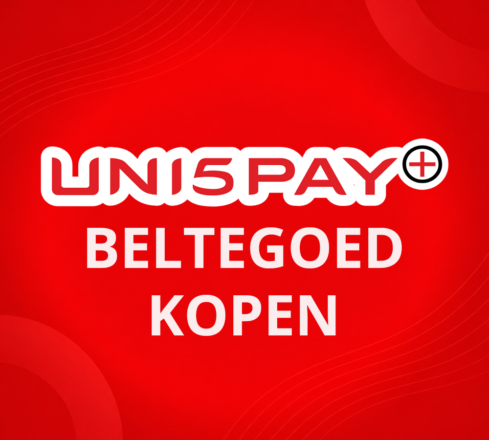 Screenshot in de Uni5Pay+ app
