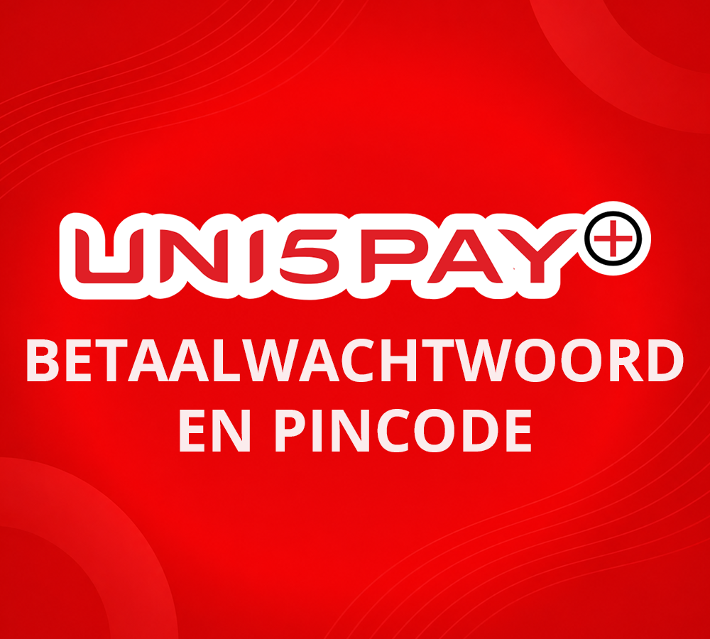 Screenshot in de Uni5Pay+ app