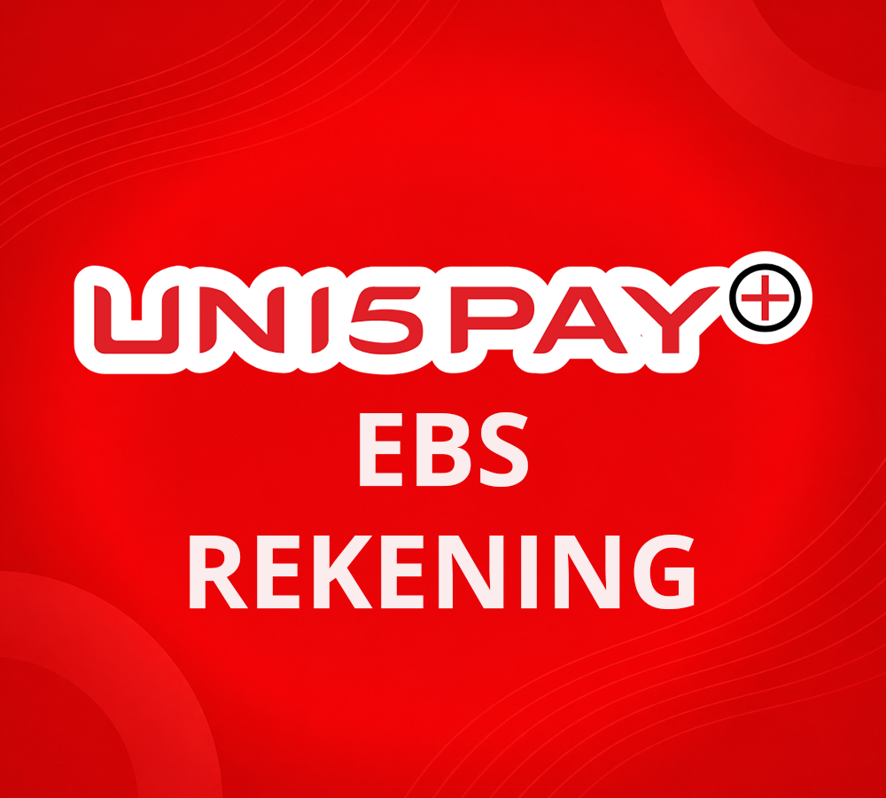 Screenshot in de Uni5Pay+ app