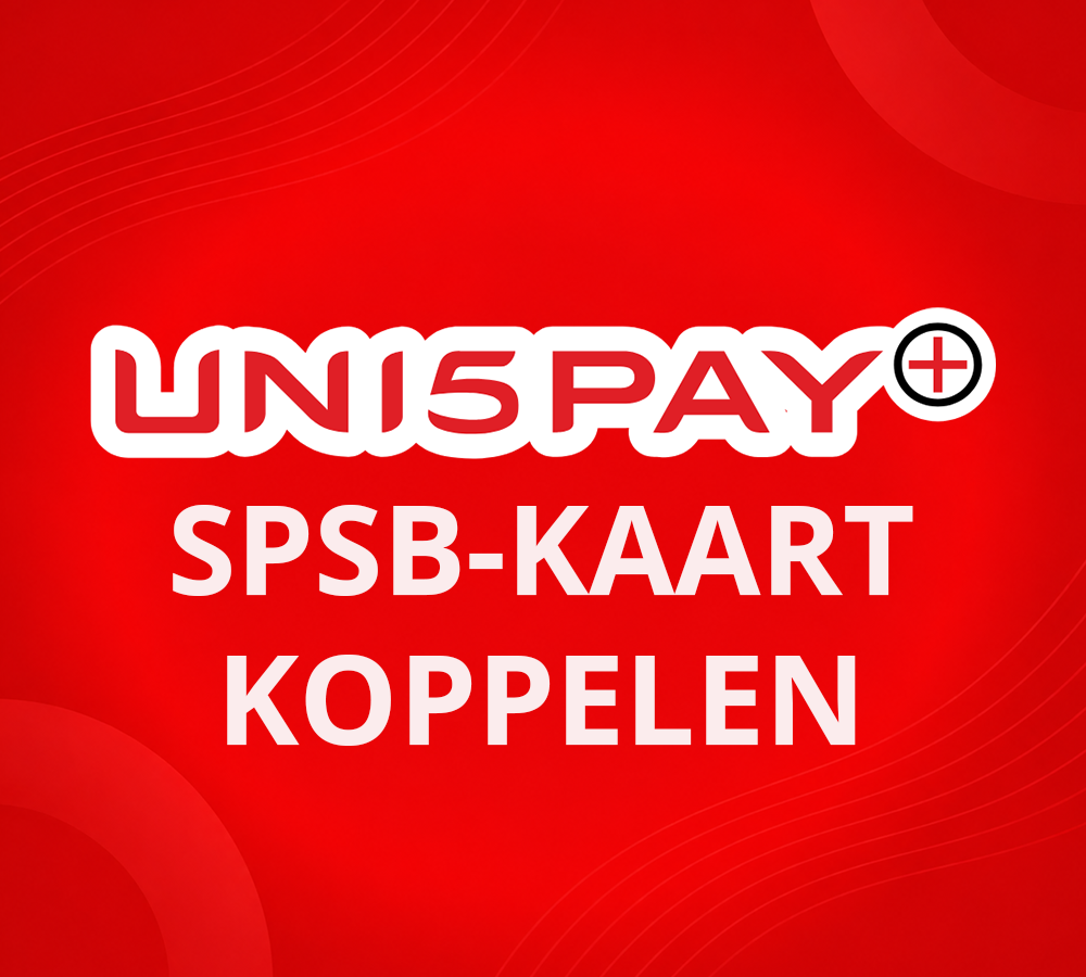 Screenshot in de Uni5Pay+ app