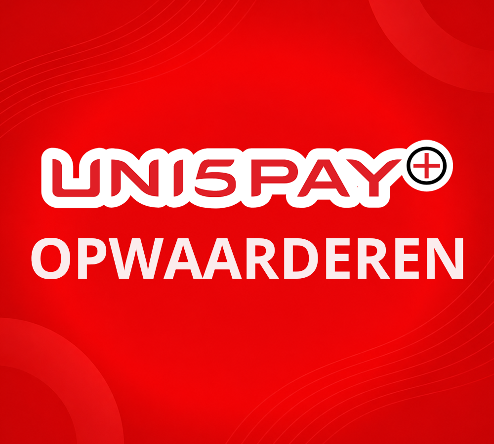 Screenshot in de Uni5Pay+ app